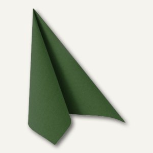 Servietten "ROYAL Collection", 1/4-Falz, 25 x 25 cm, dunkelgrün, 280 Stück