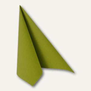 Servietten "ROYAL Collection", 1/4-Falz, 25 x 25 cm, olivgrün, 280 Stück, 81670