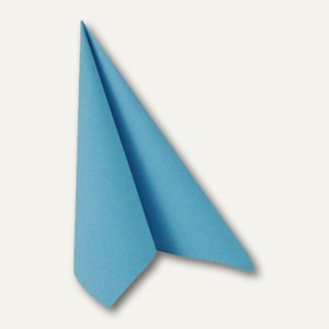 Servietten "ROYAL Collection", 1/4-Falz, 25 x 25 cm, türkis, 280 Stück, 81671