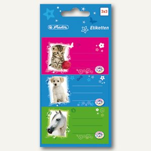 Buchetiketten Pretty Pets