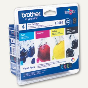 Tintenpatronen LC-980 Multipack für brother DCP-145C/DCP-165C