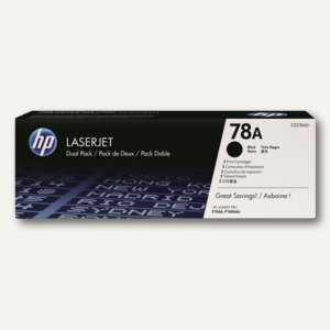 Toner 78A im Doppelpack für LJ Pro P1566