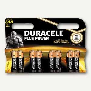 Duracell Plus AAA Batterien (24 Stück) - Langlebige Alkaline-Batterien Mit Duralock-Technologie
