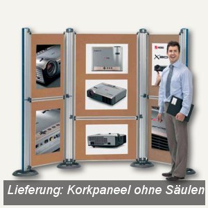 Korkpaneel für Multifunktionswand