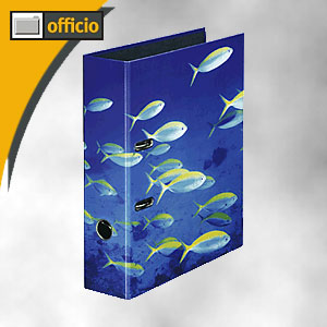 Falken Motivordner Deep Fischschwarm DIN A4