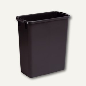 Durable Abfallbehälter DURABIN 60, rechteckig, schwarz, 1800496221
