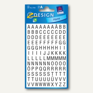 Z-Design Buchstaben-Sticker