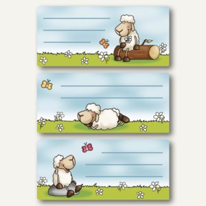 Buchetiketten Schafe