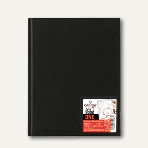 CANSON Skizzenbuch ARTBOOK ONE DIN A6 schwarz 100 Blatt
