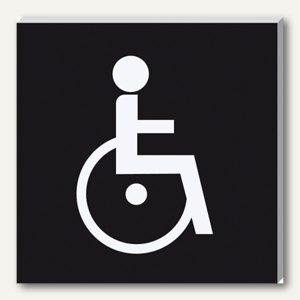 Sigel Wand-/Tür-Piktogramm pictoacrylic Behinderten WC