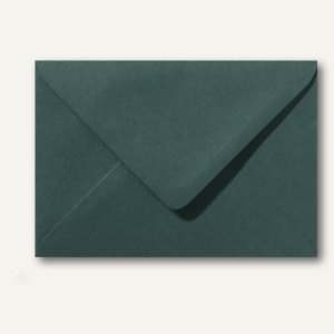 Briefumschläge 110 x 156 mm nassklebend ohne Fenster dunkelgrün 500St.
