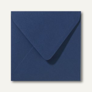 Farbige Briefumschläge 140 x 140 mm nassklebend ohne Fenster dunkelblau 500St.