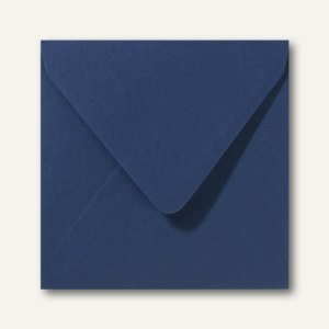 Farbige Briefumschläge 160 x 160 mm nassklebend ohne Fenster dunkelblau 500St.