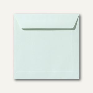 Farbige Briefumschläge 190 x 190 mm nassklebend ohne Fenster hellgrün 500 St.