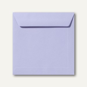 Farbige Briefumschläge 190 x 190 mm nassklebend ohne Fenster lavendel 500 St.