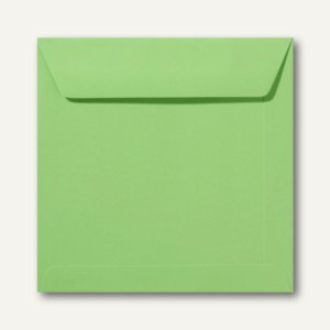 Farbige Briefumschläge 220 x 220 mm nassklebend ohne Fenster apfelgrün 500St.