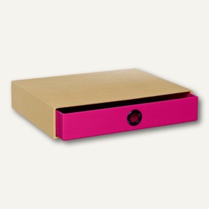 NATURE PINK Schubladenbox für DIN A4