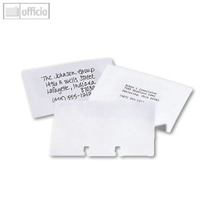 Rolodex Ersatzkarten für Rollkartei