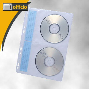 Compucessory CD/DVD Hüllen zum Abheften