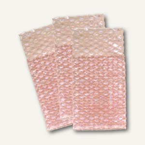 LDPE Luftpolsterbeutel transparent 250 x 300 + 50mm Klappe / 80µ / 3 LDPE Luftpolsterbeutel transparent 250 x 300 + 50mm Klappe / 80µ / 3