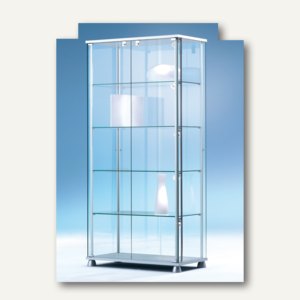 Ganzglasvitrine FORUM 5 - 172 x 83 x 43 cm