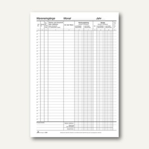 RNK Wareneingangsblock, DIN A4, 2x 50 Blatt, 3011