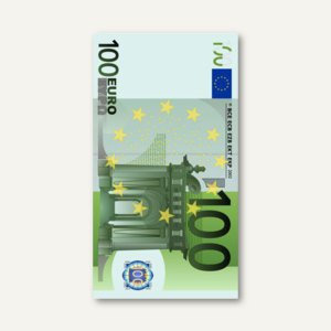 Motivservietten One Hundred Euro