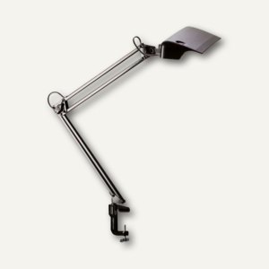 Alco Schreibtischleuchte mit Tischklemme, Sockel G23, 11W, schwarz, 983-11