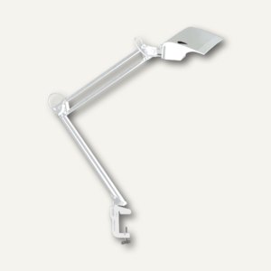 officio Schreibtischleuchte mit Tischklemme, Sockel G23, 11W, weiß, 983-10