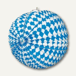 Lampion Bayrisch Blau