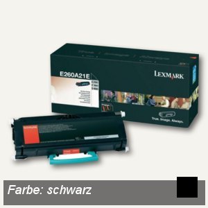 Lexmark Rückgabe-Toner, ca. 3.500 Seiten, E260A31E