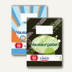 Hausaufgabenheft x.book DIN A6