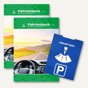 Fahrtenbuch DIN A5 Für PKW & Kraftfahrzeuge - Mit Ringösen Zur Archivierung