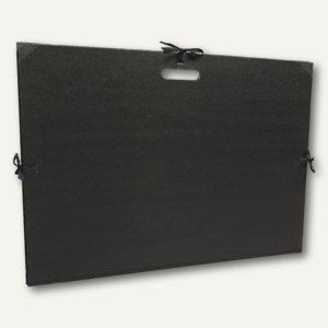 Zeichenmappe Kraft mit Bändern