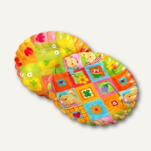 Papstar Pappteller "Ostern", Durchmesser: 230 mm, Höhe: 25 mm, 75 Stück, 18893