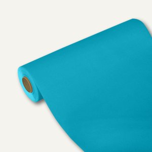 Tischläufer "ROYAL" auf Rolle, PV-Tissue, 24m x 40cm, türkis, 4 Stück, 84972