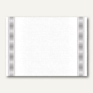 Tischsets "soft selection plus" Gourmet, Vlies, 30x40cm, weiß, 600St., 84956