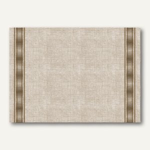Tischsets "soft selection plus" Gourmet, Vlies, 30x40cm, braun, 600St., 84961
