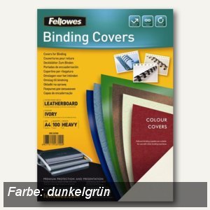 Präsentationsdeckblatt Delta A4 Karton Lederstrukt. 250g/qm d.grün 100St., 53715 Präsentationsdeckblatt Delta A4 Karton Lederstrukt. 250g/qm d.grün 100St., 53715