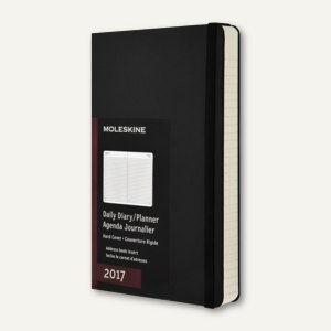 Moleskine Kalender Daily Pocket - A6, 14 x 9 mm, 1 Tag / 1 Seite, 893175, - Büroartikel bei 
