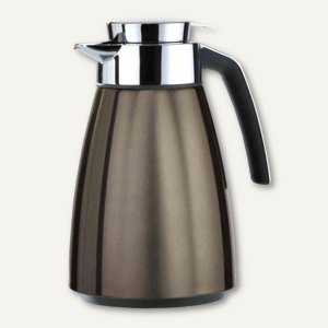 Emsa Isolierkanne BELL, Edelstahl, 1 Liter, chocolate metallic, 513812