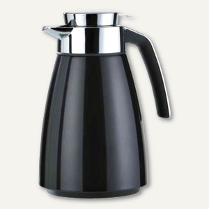 Emsa Isolierkanne BELL, Edelstahl, 1 Liter, schwarz metallic, 513810