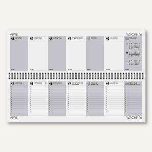 Tisch-Querkalender XL- 420 x 137 mm