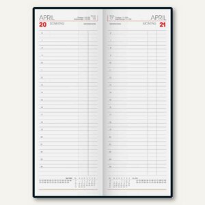Tagebuchkalender - Hochformat
