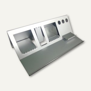 Schreibtischorganizer aus eloxiertem Aluminium