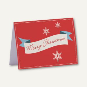 Weihnachtskarte + Umschlag