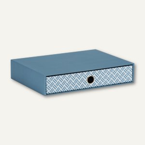 Twist - Smoky Blue Schubladenbox für DIN A4