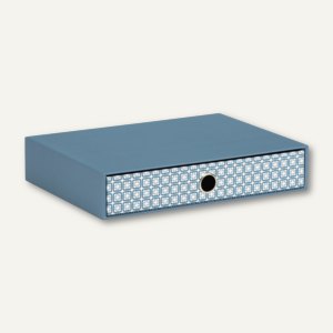 Frame - Smoky Blue Schubladenbox für DIN A4