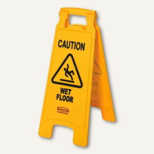 Warnschild Caution Wet Floor