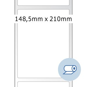 Rollenetiketten - 148.5 x 210 mm